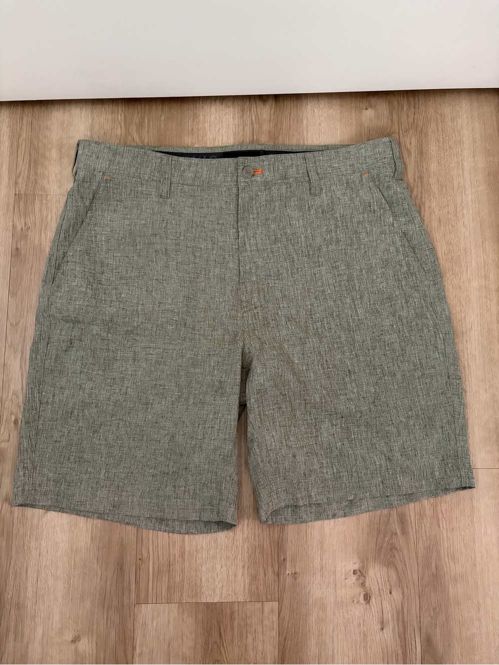 Orvis Olive Green Flat-Front Men's Shorts